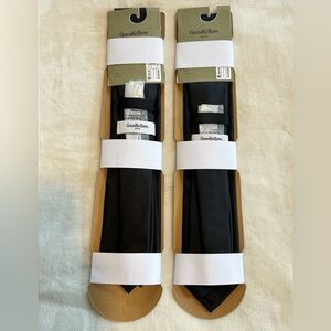 Goodfellow & Co classic Black Solid Necktie Set - 2 Pack